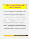 ADN 110 Exam Questions and Answers 100&percnt; Pass