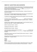 MNB1601 QUESTIONS AND ANSWERS