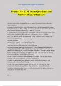 Praxis - Art 5134 Exam Questions And Answers &lpar;Guaranteed A&plus;&rpar;