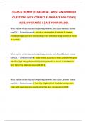 CLASS B EXEMPT &lpar;TEXAS&rpar; REAL LATEST AND VERIFIED  QUESTIONS WITH CORRECT ELABORATE SOLUTIONS&vert;  ALREADY GRADED A&vert; ACE YOUR GRADES&period;