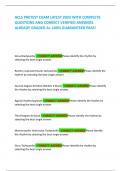 ACLS PRETEST EXAM LATEST 2025 WITH COMPLETE QUESTIONS AND CORRECT VERIFIED ANSWERS ALREADY GRADED A&plus; 100&percnt; GUARANTEED PASS&excl;           