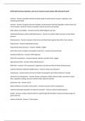 NUTR 100 Bundled Exam Questions and Answers 