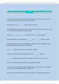 CPLS course operations Exam &vert; Questions And Answers