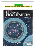 Test Bank for Lehninger Principles of Biochemistry 8th Edition