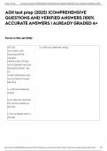 ADX test prep &lpar;2025&rpar; &vert;COMPREHENSIVE QUESTIONS AND VERIFIED ANSWERS &vert;100&percnt; ACCURATE ANSWERS &vert; ALREADY GRADED A&plus;