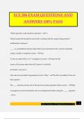 ECE 206 EXAM QUESTIONS AND ANSWERS 100&percnt; PASS