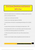 FSA Bundled Exams Questions and Answers 100&percnt; Pass Guaranteed