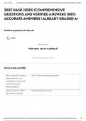 2025 DASR &lpar;2025&rpar; &vert;COMPREHENSIVE QUESTIONS AND VERIFIED ANSWERS &vert;100&percnt; ACCURATE ANSWERS &vert; ALREADY GRADED A&plus;