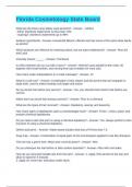 Florida Cosmetology State Board Exam Questions and Answers