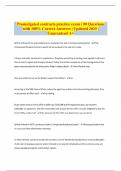 Promulgated contracts practice exam &vert; 90 Questions with 100&percnt; Correct Answers &vert; Updated 2025 &vert; Guaranteed A&plus;