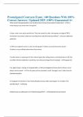 Promulgated Contracts Exam &vert; 140 Questions With 100&percnt; Correct Answers &vert; Updated 2025 &vert; 100&percnt; Guaranteed A&plus;