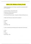 HSIA 4130&colon; Midterm Study Guide
