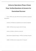 Airborne Operations Phase 2 Exam Prep&colon; Verified Questions & Answers for Guaranteed Success