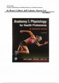 Test Bank Anatomy & Physiology for Health Professions: An Interactive Journey 4th Edition, (Colbert, 2019), Chapter 1-19 | All Chapters