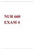 NUR 660 EXAM 4 &lpar;Latest 2024&sol; 2025 Update&rpar; Questions and Verified Answers&vert; 100&percnt; Correct&vert; Grade A&plus;