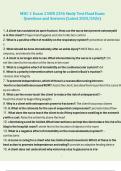 MDC 1 Exam 2 NUR 2356 Study Test Final Exam Questions and Answers &lpar;Latest 2025&sol;2026&rpar;