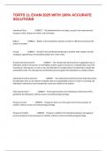 TORTS 1L EXAM 2025 WITH 100&percnt; ACCURATE SOLUTIONS