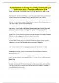 Fundamentals of Survey &lpar;FS exam&rpar; Technical&sol;Legal Terms with their Complete Definition 2025