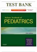 TEST BANK FOR NELSON PEDIATRICS REVIEW&lpar;MCQS&rpar; 19 EDITION