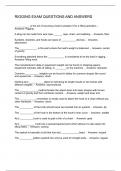 RIGGING EXAM QUESTIONS AND ANSWERS