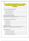 RN ATI CONCEPT-BASED ASSESSMENT LEVEL 4&comma; PROCTORED 2025 UPDATE EXAM FOR LEVEL 4&vert;TEST BANK &vert; WITH RATIONALES