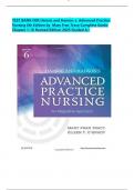 TEST BANK FOR Hamric and Hanson-s Advanced Practice Nursing 6th Edition by Mary Fran Tracy Complete Guide Chapter 1-16 Revised Edition 2025 Graded A&plus;