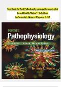 Porth s pathophysiology concepts of altered health 10th edition norris test bankpo