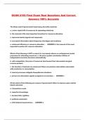 ECON 2150 PACKAGED EXAMS&excl;&excl;