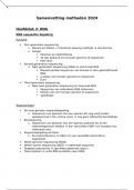 Samenvatting methoden in het biomedisch onderzoek 3 2024