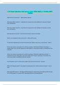 LAT Exam &vert; Questions And Answers 