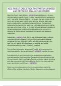 HESI RN EXIT CASE STUDY&colon; POSTPARTUM UPDATED  AND REVISED IN 2024-2025 DECEMBER