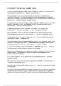FS PRACTICE EXAM 1 Q&A 2025