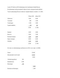 Tentamen FA2 toets 2 financial accounting mei 2012 met uitwerkingen