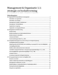 Samenvatting Management & Organisatie (Keuning en Eppink, tiende  druk)