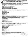 FNP Predictor Newest 2025 Complete Exam&sol; Actual Questions with   Correct Verified Answers&sol; Already Graded A&plus;