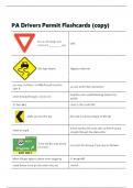 PA Drivers Permit exam with answers&period;
