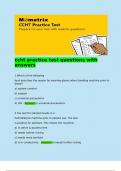   ccht practice test questions with answers  