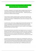 customer services test Questions with Verified Correct Answers &vert; Guaranteed A&plus;