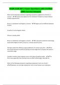 ECON 2105 MT 2 Exam Questions with Verified 100&percnt; Correct Answers