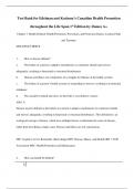Test Bank for Edelman and Kudzma&rsquo;s Canadian Health Promotion throughout the Life Span 1st Edition by Dames A&plus;