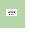 Class 12th chemistry d and f -block notes 