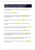 2W151 Set B Vol 2 Questions and Complete Solutions Graded A&plus;&period;