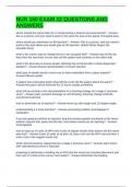 NUR 150 EXAM &num;2 QUESTIONS AND ANSWERS