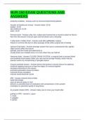 NUR-150 EXAM QUESTIONS AND ANSWERS