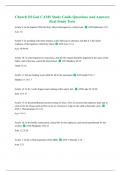 Church Of God CAMS Study Guide Questions And Answers Real Study Tests