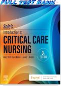 Test Bank For Sole&rsquo;s Introduction to Critical Care Nursing 9th Edition by Mary Beth Flynn Makic  All Chapters 1-21 Newest Edition