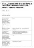 Ct Notary &vert;2025&vert;COMPREHENSIVE QUESTIONS AND VERIFIED ANSWERS &vert;100&percnt; ACCURATE ANSWERS &vert; ALREADY GRADED A&plus;