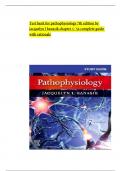 Test Bank For Pathophysiology 7th Edition by Jacquelyn L&period; Banasik Chapter 1-54&vert;Complete Guide 2025