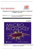 TEST BANK FOR MICROBIOLOGY WITH DISEASES BY TAXONOMY&comma; 6 TH EDITION BY ROBERT W&period; BAUMAN & ELIZABETH MACHUNIS MASUOKA &vert; 9780321819314 &vert;All chapters 1-26  included&vert; Full test bank with 100&percnt; Verified Answers A&plus; &vert; LATEST