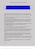 Prophecy health medical surgical RN A Exam Questions With Correct Answers&period;